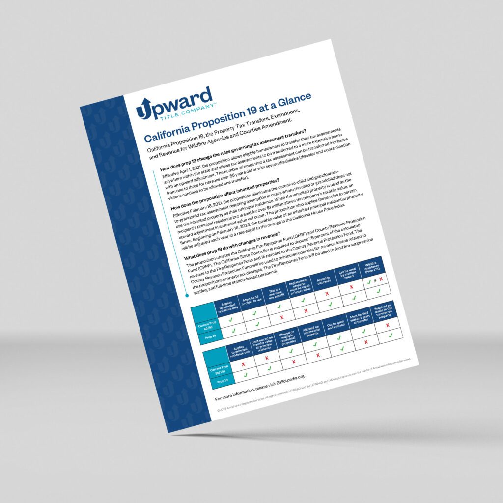 Flyer thumbnail with text and a chart