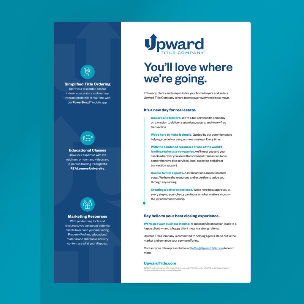 Upward Overview flyer thumbnail